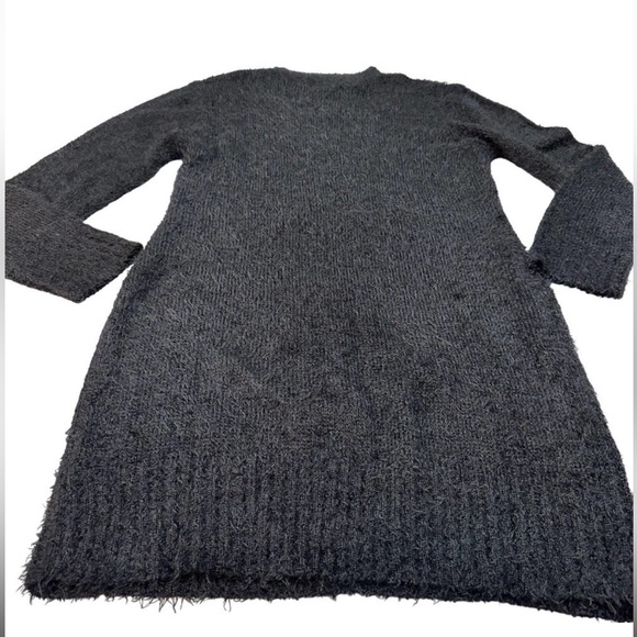 Planet Gold Open ((choker style)) Neckline Sweater Dress Mohair Style XXL Black - Picture 9 of 9